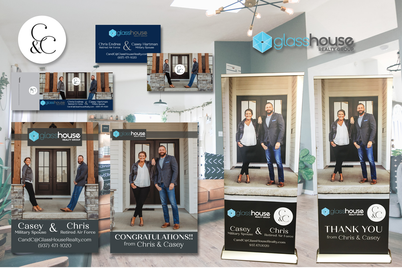 Chris & Casey of glasshouse Realty Group
