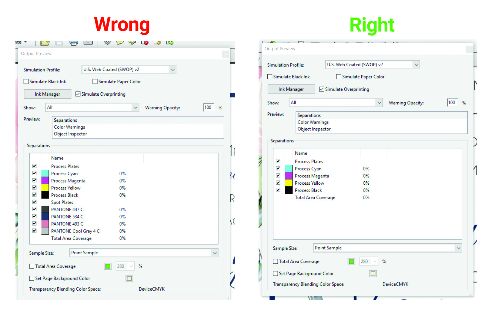 Tips: Check your PDF for CMYK